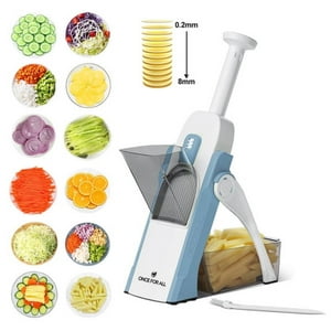 Mandolina Once For All Cortadora De Alimentos Grosor Ajustable Picadora De Verduras Segura