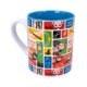 thumbnail image 1 of Taza de cerámica plateada con personajes de Harry Potter Chibi de Buffalo, 400 ml, 1 of 5