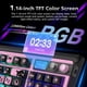 thumbnail image 2 of Teclado mecánico inalámbrico FOPATO H98 de 96 teclas con RGB negro, 2 of 8