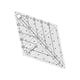 thumbnail image 5 of Regla De Costura De Plantilla De Acolchado De Diamante De 60 Grados Para Dise?os De Acolchado Simples Grandes, 5 of 5