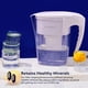 thumbnail image 3 of Filtro de agua, jarra Aquagear, 10 tazas, 450 ml, 120 galones, vida útil, 3 of 6