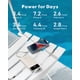 thumbnail image 5 of Power Bank Charmast 20000mAh 20W de carga rápida con cables, 5 of 9