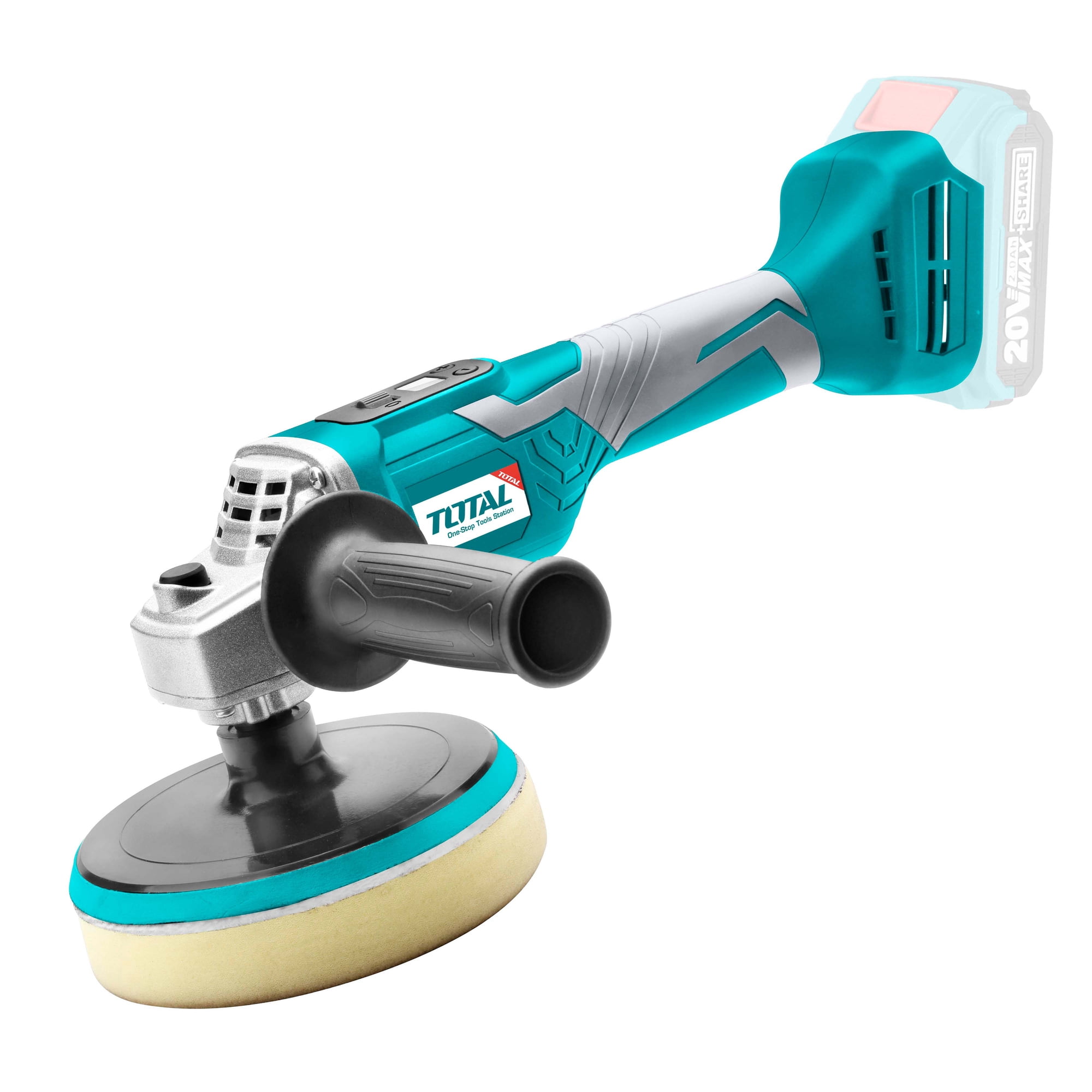 Pulidora Inalámbrica 20v 150 Mm Litio Ion Total