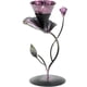 thumbnail image 4 of Soporte para centro de mesa con forma de candelabro, diseño de nenúfar, color lila, 4 of 8