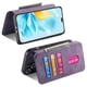thumbnail image 5 of Funda Billetera Magnética para Honor 200 Lite Soporte Tarjetas Desmontable Morado, 5 of 6
