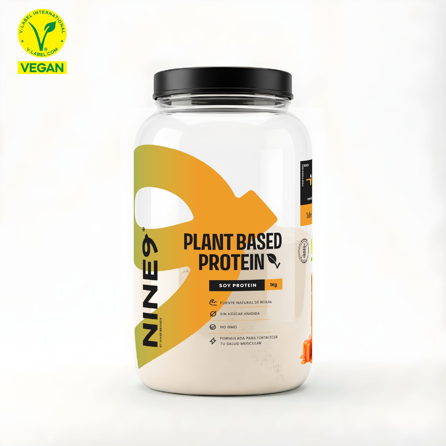 Nine9 - Proteína Vegana Toffee 1kg