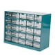 thumbnail image 5 of Caja De Almacenamiento De 25 Piezas De Cajón Caja De Herramientas De Garaje Para El Hogar Tornillos Gabinete Para Manualidades Verde, 5 of 5