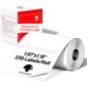 thumbnail image 1 of Etiqueta autoadhesiva cuadrada multiusos para impresoras M110/M110S/M120/M200/M220, 50 x 30 mm (1,97 x 1,18 pulgadas), 230 etiquetas por rollo, negro sobre blanco, 1 of 7