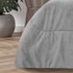 thumbnail image 3 of Plumón Plush 1.5 Plaza Liso Gris, 3 of 4