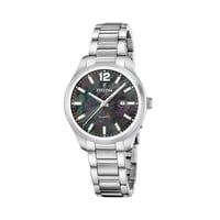 Reloj F20737/7 Festina Negro Mujer Acero Clasico