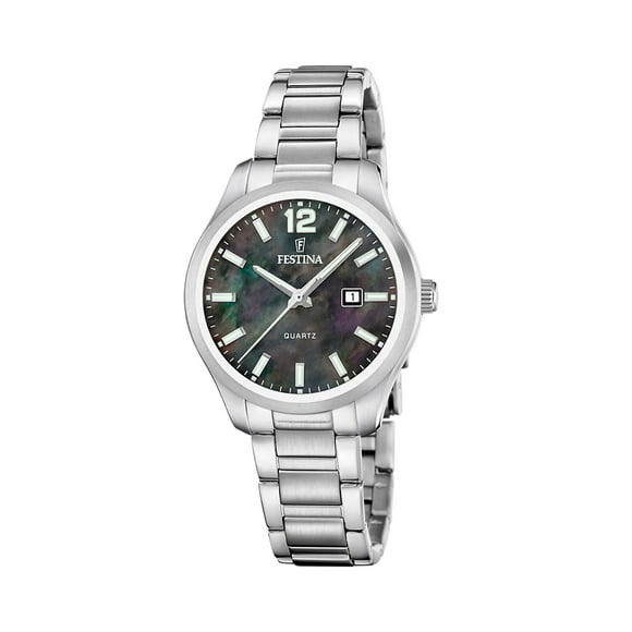 Reloj F20737/7 Festina Negro Mujer Acero Clasico