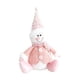 thumbnail image 2 of Muñeco De Nieve De Peluche Navideño, Centro De Mesa, Figura De Peluche Para Repisa De Oficina, Escritorio, Muñeco De Nieve Sentado, 2 of 5