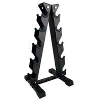 Linea Sport - Rack Para Mancuernas De 5 Pares Estructura Vertical De Acero