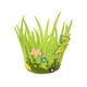 thumbnail image 1 of Cesta de huevos de Pascua de fieltro no tejida reutilizable bolsa de regalos de Pascua centros de mesa de Pascua decoración cesta de dulces decoración Mariposa, 1 of 5