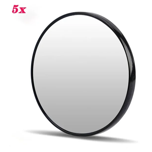 30x Magnifying Makeup Mirror With Suction Cups Round Make Up Mirror Applying For Makeup Beauty Treatments Remove Acne Pores Tool
