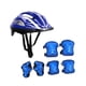 thumbnail image 3 of Casco de bicicleta para niños, equipo de bicicleta de equilibrio, protector resistente al desgaste de alto rendimiento, casco de patinaje sobre ruedas Azul oscuro, 3 of 5