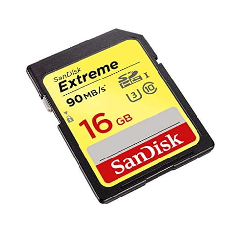 Sandisk 16Gb Extreme Sdhc Uhs-I Memory Card-90Mb/S, C10, U3, V30, 4K Uhd, Tarjeta Sd-Sdsdxne-016G-Gncin