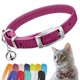 thumbnail image 1 of Collar para gato de cuero con cierre de seguridad y campana, 30 cm, 1 of 6