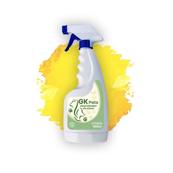 Neutralizador de olores para Mascotas GK PETS aroma Citrus