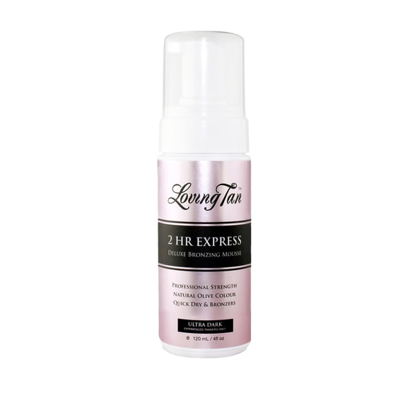 Mousse autobronceadora Loving Tan 2 HR Express Ultra Dark 120 ml