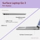 thumbnail image 4 of Ordenador portátil Microsoft Surface Laptop Go 3 (2023) de 12,4 pulgadas, 8 GB/256 GB, 4 of 6