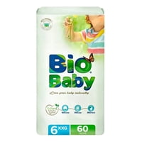 Chicolastic - Pañales Bio Baby Ecológicos Talla 6 Xxg 60 Piezas.