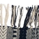 thumbnail image 3 of Tapete de mesa DII Farmhouse con rayas trenzadas, 38 x 183 cm, azul marino, 3 of 7