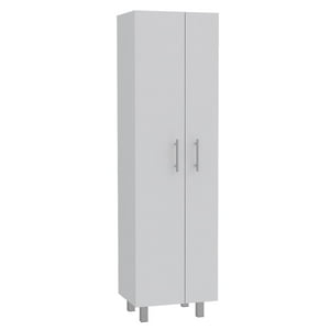 Fmfurniture - Mueble De Aseo 2 Puertas Fm-016B Blanco