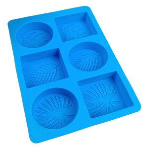 Bothyi - Molde De Jabón Diy Molde De Resina 6 Cavidades Pastelería Postres De Chocolate Molde De Pastel