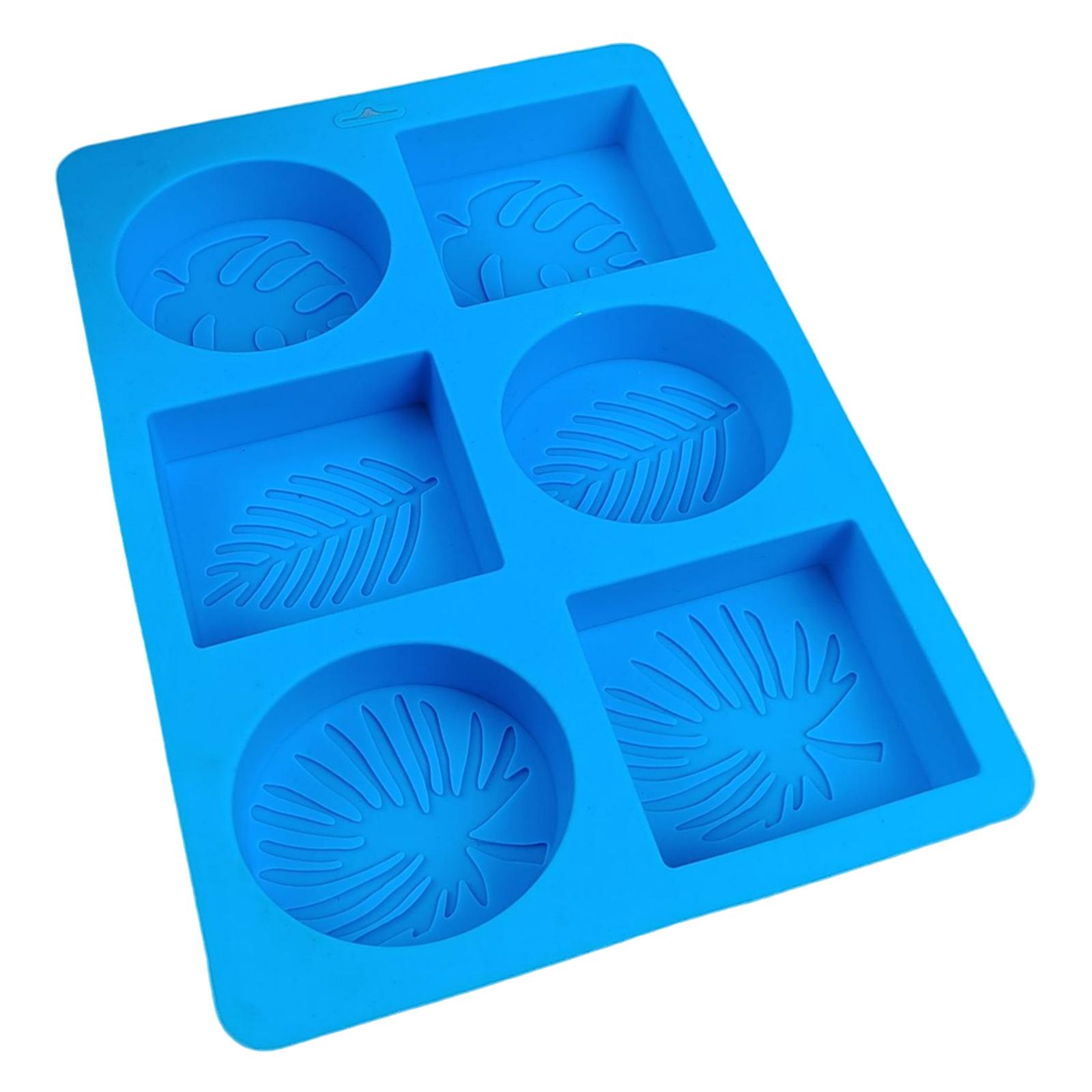 Bothyi - Molde De Jabón Diy Molde De Resina 6 Cavidades Pastelería Postres De Chocolate Molde De Pastel