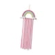 thumbnail image 4 of Soporte Para Moños De Macramé Para Niñas, Regalo De Cumpleaños, Organizador De Moños Boho, Color Rosa, 4 of 5