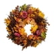 thumbnail image 3 of Corona De Calabaza De Otoño, Corona Decorativa Para Puerta De Cosecha, Para Pared Navideña Interior, 3 of 5