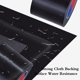 thumbnail image 5 of Cinta adhesiva Duccinp, resistente, 4 pulgadas x 55 yardas, impermeable, negra, 5 of 6