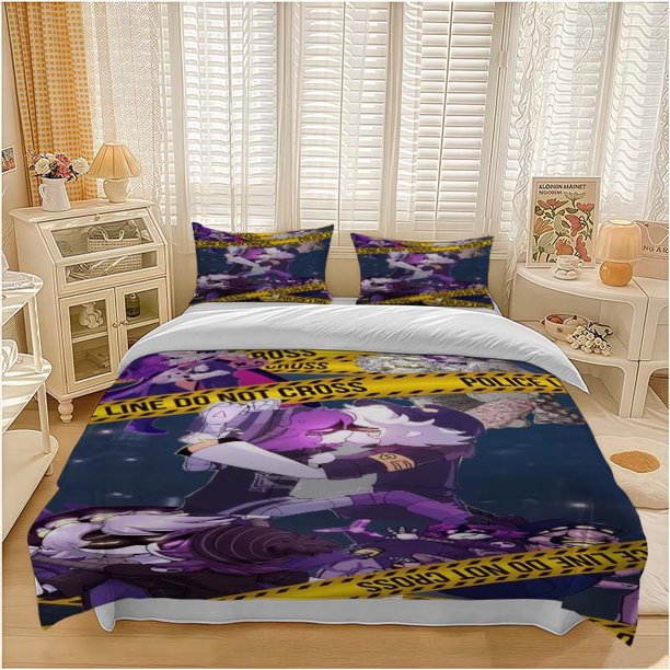 Hell Boss Character Clash Themed Bedding Set Duvet Cover and Pillowcase Set