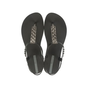 Sandalia Mujer Negro Class Modern Ipanema