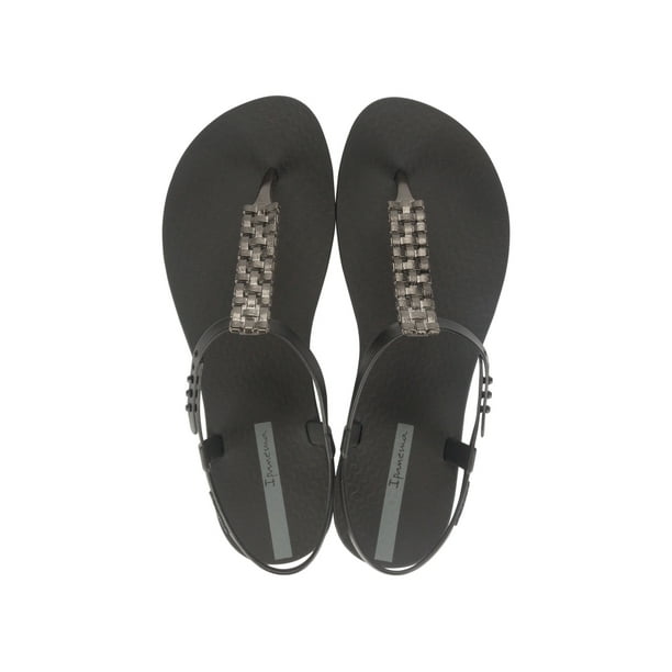 Sandalia Mujer Negro Class Modern Ipanema