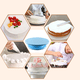 thumbnail image 5 of Plato giratorio para tartas con espátula alisadora, recta y desplazada y nivelador para tartas., 5 of 5