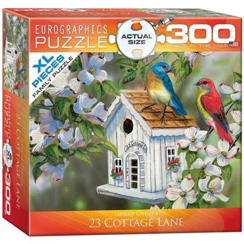 Puzle Eurographics 23 Cottage Lane De 300 Piezas