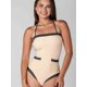 thumbnail image 3 of Traje de Baño Daikiri Mujer Sorrento Crema Gris Grafito Protección UV50+, 3 of 3