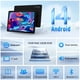 thumbnail image 2 of Tablet Glesso Android 14 de 10,95 pulgadas, 16 GB de RAM y 128 GB de almacenamiento, 2 of 9