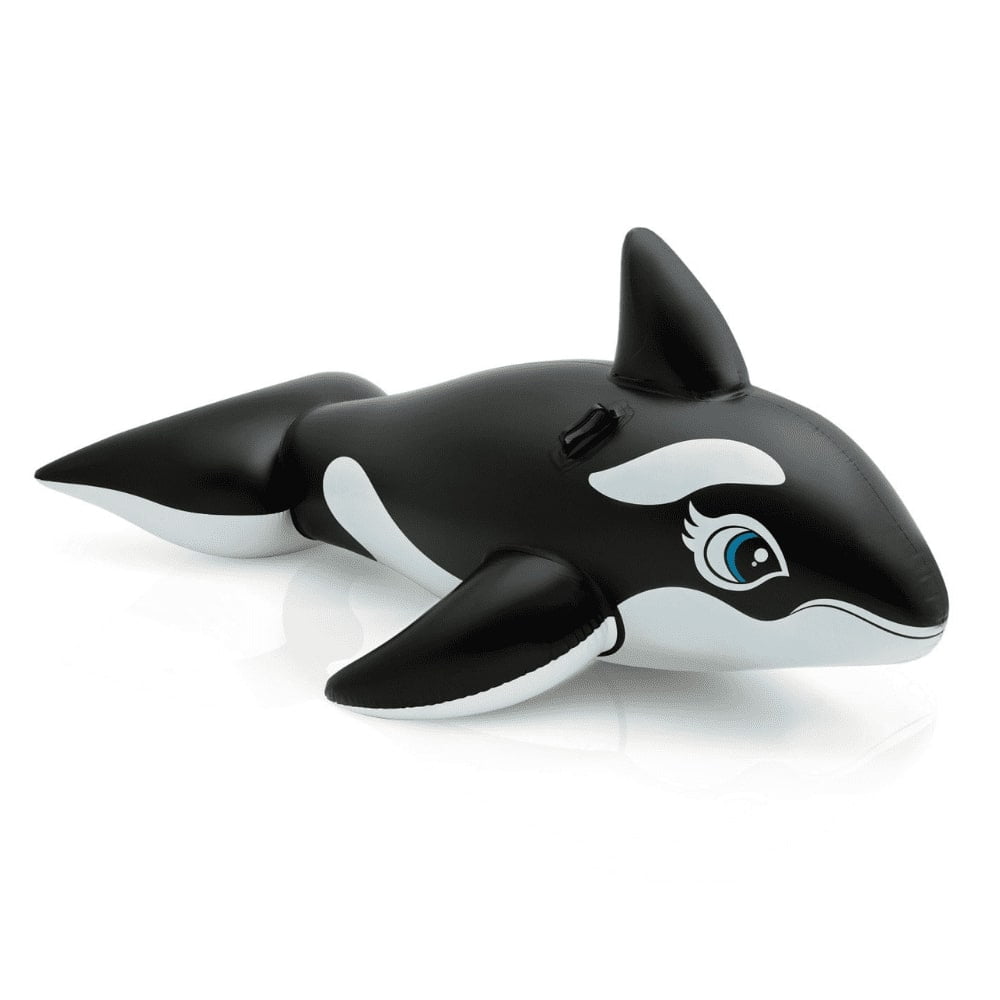 Flotador Inflable Diseño Intex Orca 193x119 Cm Whale