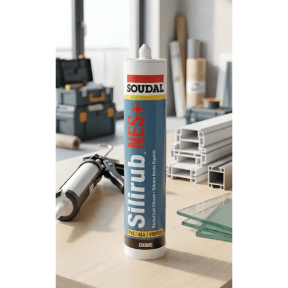 Silicona Neutra Silirub Nes+ Gris 300 Ml | Soudal