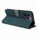 thumbnail image 2 of Funda Billetera para iPhone 16 Pro con Soporte - Cartera de Cuero con Ranuras Verde, 2 of 5