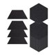 thumbnail image 3 of Almohadillas De Tracción Hexagonales Para Tabla De Surf, Almohadillas De Cubierta Para Tabla De Pesca, Agarre De Skimboard, Superficie Helada, 3 of 5