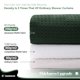 thumbnail image 5 of Cortina de Ducha Dynamene 183x183cm Tejido de Panal Verde Oscuro, 5 of 9