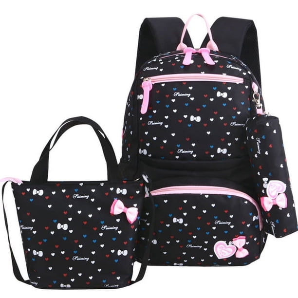 Dropshipping 3pcs/set School Bag Backpacks Schoolbag Fashion Kids Lovely Backpack for Children Girls Bag Student Mochila Sac
