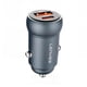 thumbnail image 1 of Cargador Auto Lenyes CA55 USB C + USB Carga Rápida 30W Aluminio, 1 of 4
