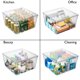 thumbnail image 5 of Contenedores de plástico ClearSpace XL con tapas para cocina de 30 x 30 cm, 5 of 6