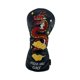thumbnail image 2 of Dragon Golf Wood Headcover Golf Wood Head Cover Para Exteriores Hombres Mujeres Deportes Negro Dr 36cmx17cm, 2 of 5