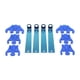 thumbnail image 3 of Kit De Telar De Cable De Encendido De 4 Piezas 7 8 9 Mm Separadores Para Chevrolet SB BB Car Blue, 3 of 5
